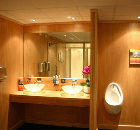 IGLOOS delivers a luxury changing and washroom facility
