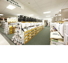 High Quality Furnishing Stores Graced with Rockfon Ceilings Both offering affordable prices!