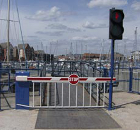 FAAC Barriers Installed at the Busy Entrance to a Marina
