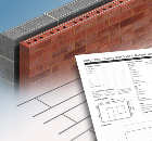 Launch of new product and an accompanying design service. Ancon AMR Masonry Reinforcement