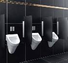 Geberit maximises water efficiency and design in washrooms with new infra-red urinal controls