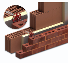 Ancon Two-Part Wall Tie for Cellular Clay Blockwork