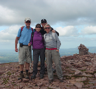 Rockfon team at their Peak in Wales