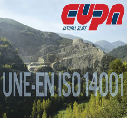 Cupa achieves ISO 14001:2000 certification Cupa achieves ISO 14001:2000 certification