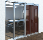 Schueco lift-sliding door now offered with thin-film PV option Schueco lift-sliding door now offered with thin-film PV option