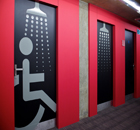 Leaderflush Shapland supply performance doorsets to award winning Corby Cube