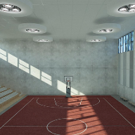The New VertiQ Wall Absorbers From Rockfon, Designed For Installation In Schools And Sporting Venues
