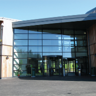 Alu-Timber Windows, Doors, Framing & Curtain Walling Were Used At Coleg Meirion Dywfor, Caernarfon, Gwynned, Wales.