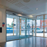 A Combination Of Automatic Swing Doors And A Sliding Door Were Supplied To Grand Union Village Health Centre