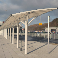Bailey Streetscene Walkway and Waiting Canopy at New Ferry Port Loch Ryan