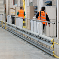 More than 2.5km of safety barriers at Morrisons Bridgwater