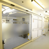 Automatic door installations at Colchester General Hospital