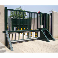 New High Speed, High Impact, Sliding Armoured Vehicle Gate protects wider widths and offers high speed operation