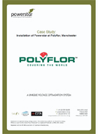 Installation of Powerstar at Polyflor, Manchester