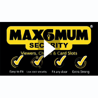 MAX6MUM SECURITY Door Viewers, Chains & Identity Card Slots