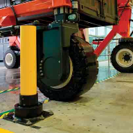 Aggreko First in UK to Install Berry Soft Stop Bollard