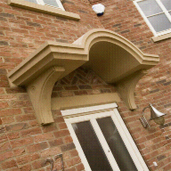 Cast stone heads and cills