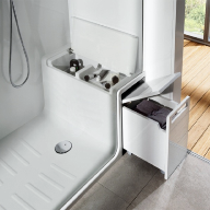 Roca introduces its latest innovation for the shower space: Hide & Seat