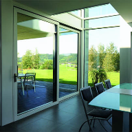 New Janisol Lift-and-Slide door delivers maximum glass area, narrow sight-lines and excellent thermal values