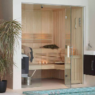 Bespoke sauna room for family residence