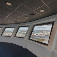 Products from CEP Ceilings Ltd used to complete Manchester Airport’s new £20m control tower