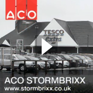 ACO StormBrixx At Hatfield Retail Park In Hertfordshire