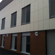 Hessle Road and Bransholme Health Centres GDL Intelivent Wall Units, Wireless Temperature and CO2 Sensors, High Perfomance Weather Louvres, Low Leakage Insulated Dampers.