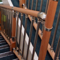 Stair balustrade for Pentland Homes apartment development