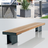 New Contemporary Kaje Bench from DW Windsor