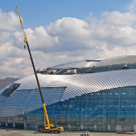 Overclad Kalzip solution for Bolshoy Ice Dome, Sochi