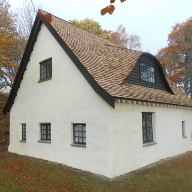 Cedar shingles roofing solution for listed highland cottage