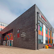 AlUK facade for Cardiff High School