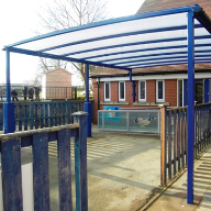 Bespoke canopy for John Harrison Primary School