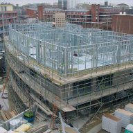 Load bearing structural system for mixed use development