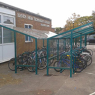 Cycle parking solution for Haven High