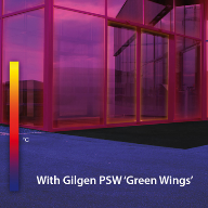 Gilgen entry system with added energy-efficiency
