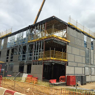 Total framing solution for Turing College student accommodation