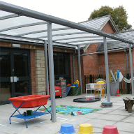 Freestanding canopy for Kennet Valley Primary School