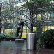 Street furniture for Canary Wharf