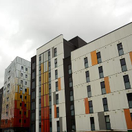 Weather louvres for University of Liverpool accommodation