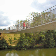Architectural mesh for bridge balustrading in Maidstone