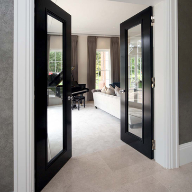 High performance timber doors for luxury property