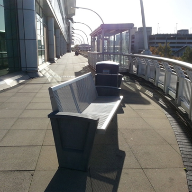 Erlau Benches for West Quay Shopping Centre