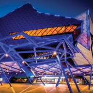 Perth Arena features Reynaers architectural systems