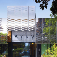 Proteus perforated panels for Hayes Primary School