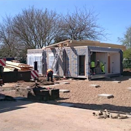 Modular classrooms delivered ahead of schedule