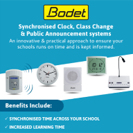 Bodet launches new Integrated PA & emergency alert systems for schools
