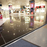 Gradus’ Cityscene carpet tiles at Jersey Airport