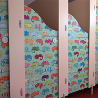 Vinyl Decal Cubicles at Links Primary