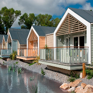 Butlins chalets come to life with Cedral Weatherboard